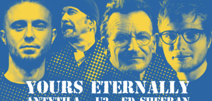 U2, ED SHEERAN І «АНТИТІЛА» ВИПУСТИЛИ СПІЛЬНИЙ ТРЕК НА ПІДТРИМКУ УКРАЇНИ