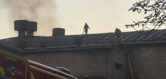 Через російську атаку знову постраждала кіностудія Довженка